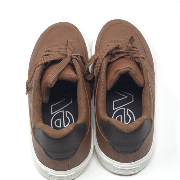 Levi’s Munro SC Brown Lace-Up Sneakers Size 10.5M - Picture 6 of 9